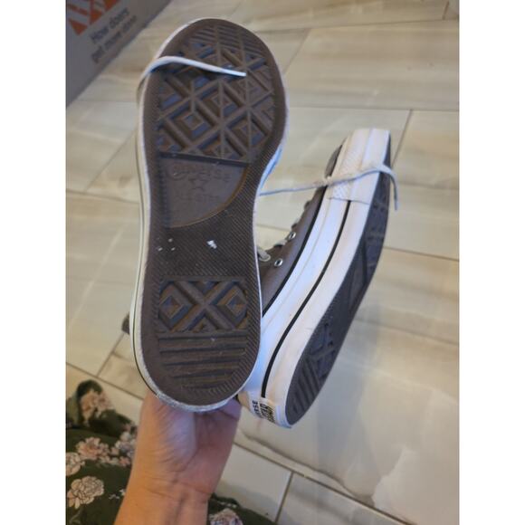 Converse Chuck Taylor All Star Move Platform Womens 9.5 Sneakers Black A12309F - Picture 14 of 16